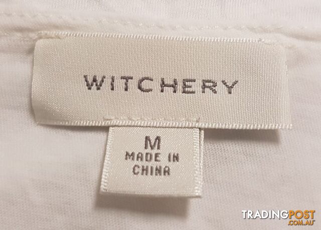 Witchery Sleeveless White Top - photo 3 of 3