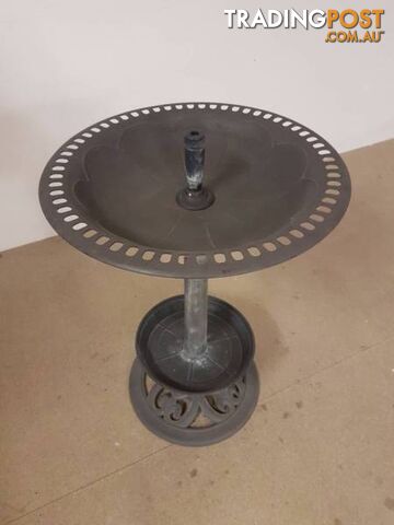 Black Plastic Bird Bath - photo 2 of 2