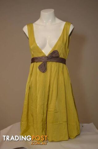 eifini M gold/yellow dress