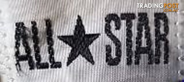 Converse All Star Blue&White Shoes - photo 2 of 3