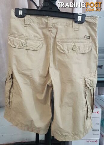 Levi Pale Brown Shorts Size 14 - photo 2 of 3