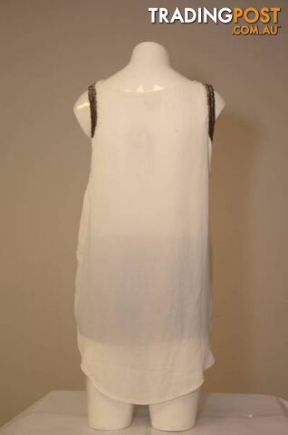 Valleygirl Ladies White Top Size 12 - photo 2 of 3