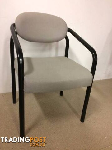 Grey cushion arm chairs (2 available)