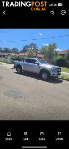 2023 Ford Ranger My 2023 XLT Ute Automatic