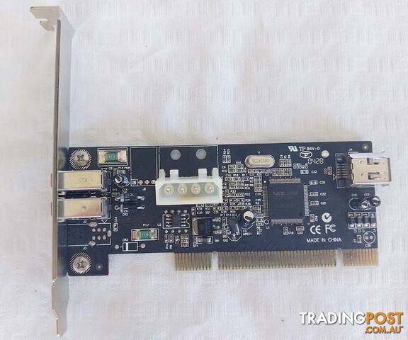 generic PCI-IOFW873-2S 3-port 400Mbps PCI Firewire controller card for computer