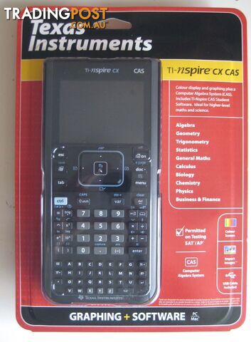 Texas Instruments TI-nspire CX CAS handheld graphing calculator BRAND NEW