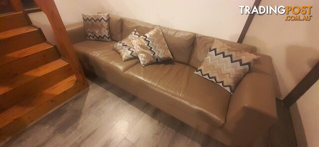 Large Leather Lounge