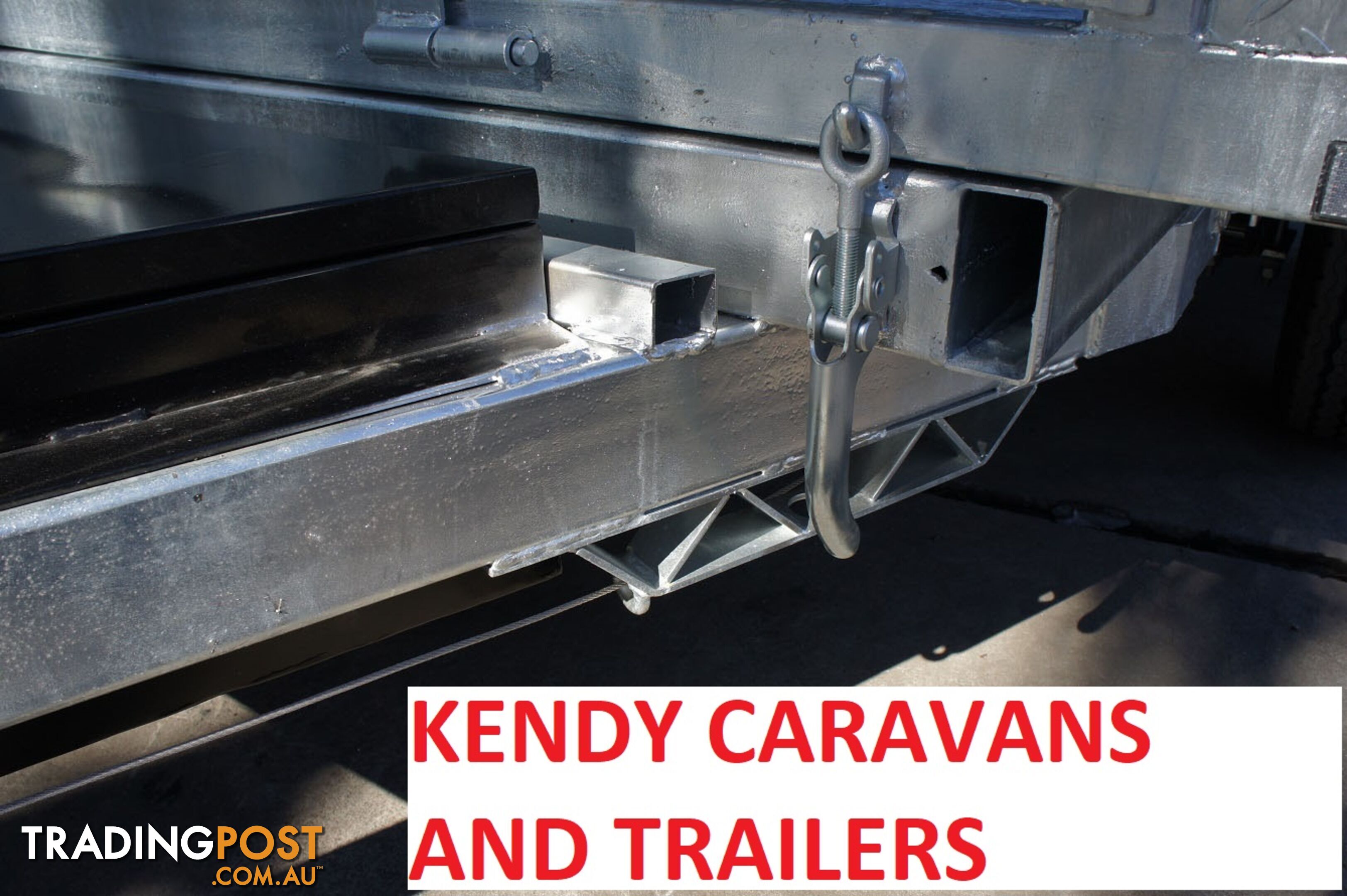 10x6 HEAVY DUTY HOT DIPPED GALVANISED TANDEM AXLE HYDRAULIC TIPPING BOX TRAILER 3500kg GVM