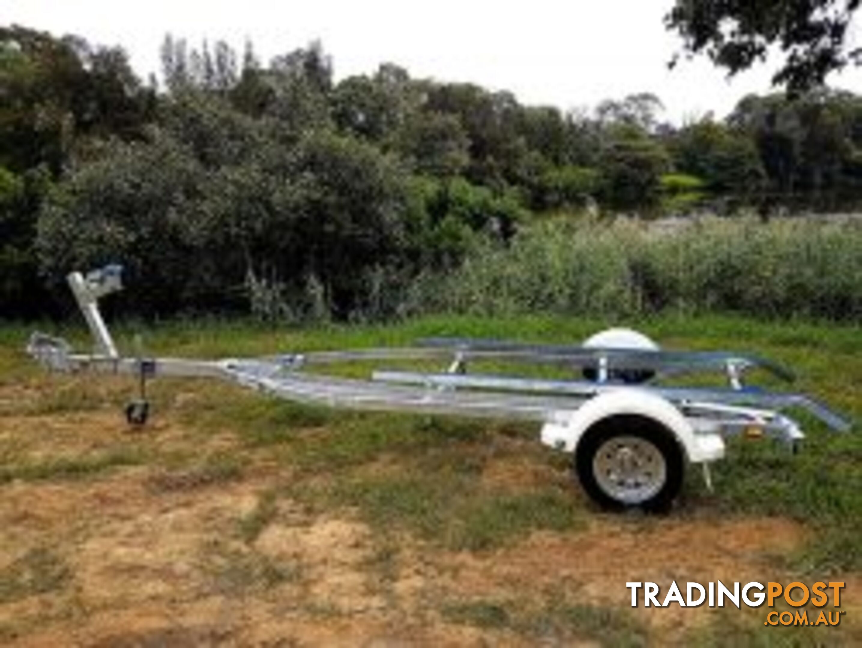 GAL BOAT TRAILER TO SUIT UP TO A 5.35 mt ALUMINIUM HULL TARE 280 kg ATM 1190 kg BRAKED 