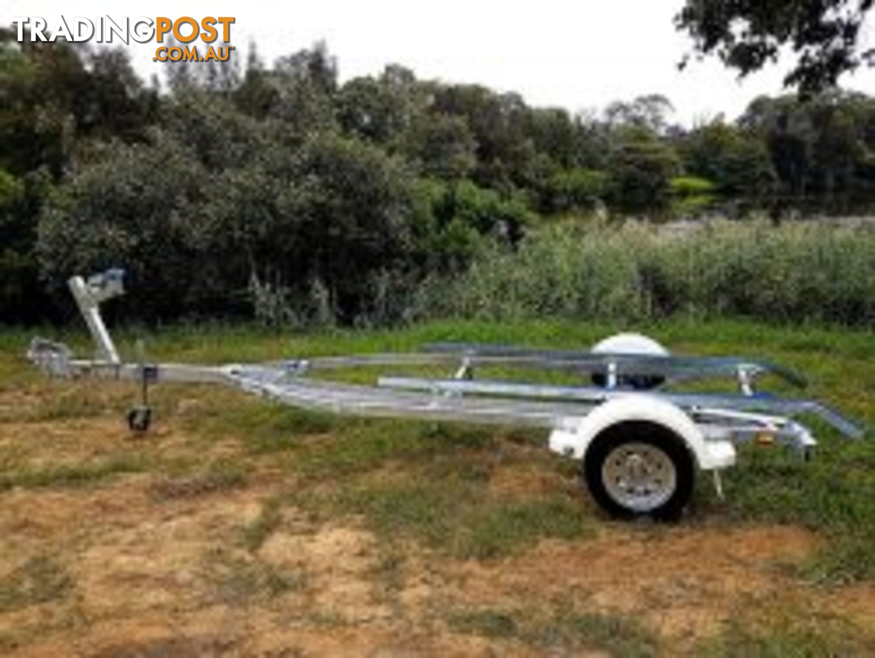 GAL BOAT TRAILER TO SUIT UP TO A 5.35 mt ALUMINIUM HULL TARE 280 kg ATM 1190 kg BRAKED 