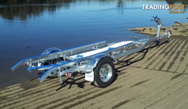 GAL BOAT TRAILER SUITS UP TO A 5.7 mt ALUMINIUM HULL TARE 280 kg ATM 1190 kg BRAKED 