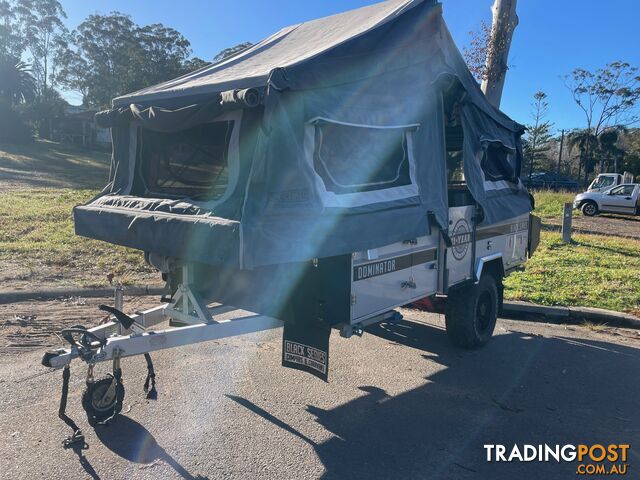 2018 BLACK SERIES DOMINATOR OFF ROAD FOWARD FOLDING CAMPER TRIALER