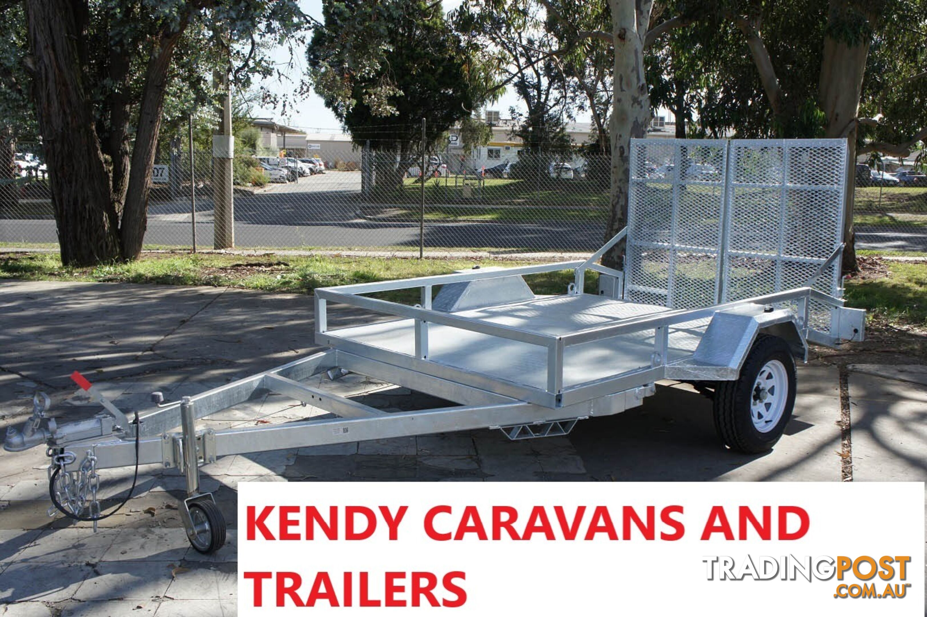 10x6 SINGLE AXLE PLANT TRIALER / QUAD BIKE ATV TRAILER / GOLF CART TRAILER 