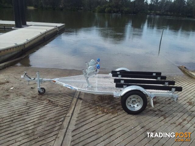 DOUBLE STAND UP PWC GAL TRAILER UP TO 3.95 mt TARE 260 kg ATM 749 kg