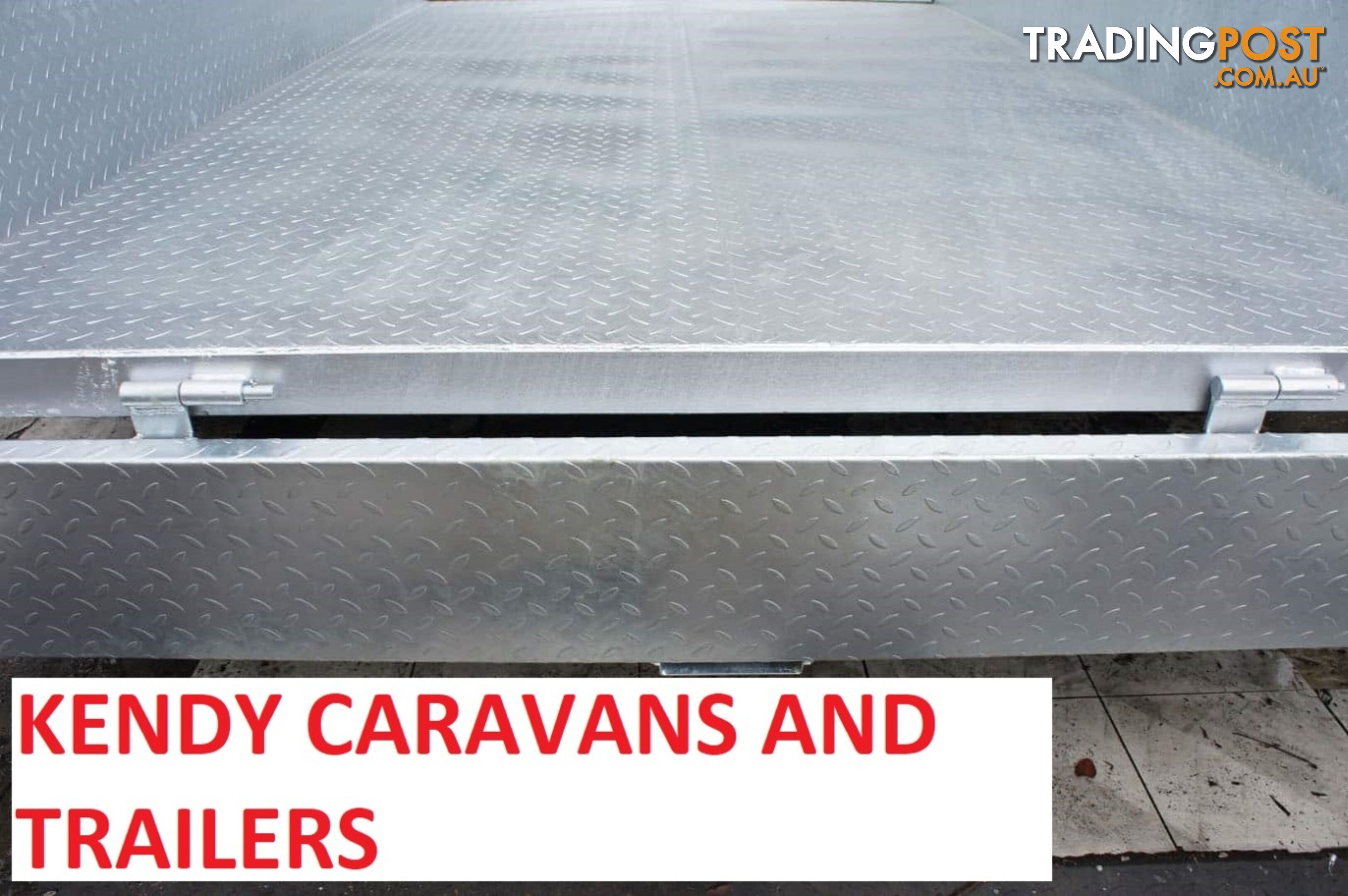 10 x 6 tandem axle (braked) hot dipped galvanised H/duty box trailer with 900 mm cage