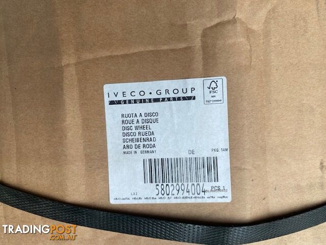 IVECO DAILY RIM WHEEL STEEL 65C 70C 500307777 5802994004 - photo 2 of 3