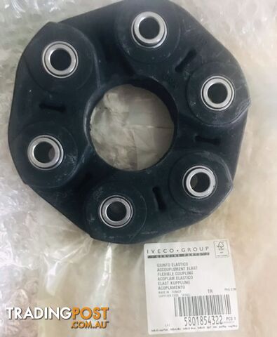 IVECO DAILY GEARBOX FLEXIBLE COUPLING/TAIL SHAFT RUBBER GENUINE 5801854322 2014-2020MDL