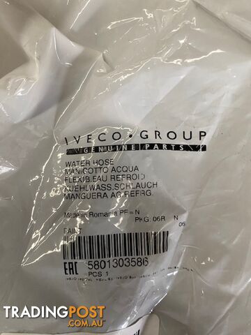 IVECO DAILY BOTTOM RADIATOR HOSE 2014-ONWARDS 5801303586 - photo 2 of 2
