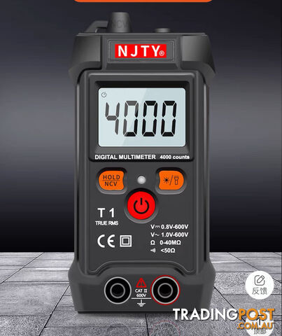 multimeter, auto switch, non-contact voltage detection, smart