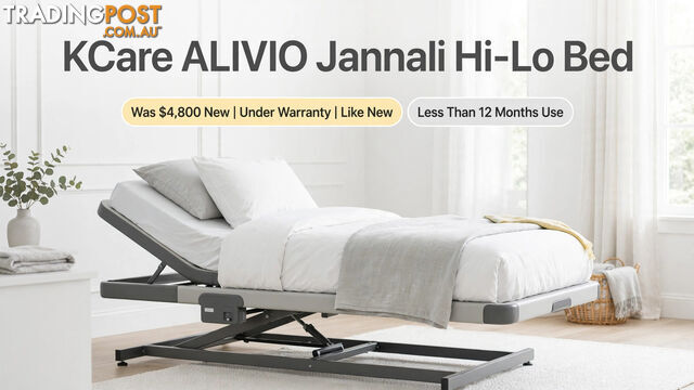 Electric Hi-Lo Adjustable Bed - KCare Alivio Jannali + Health Flex Mattress