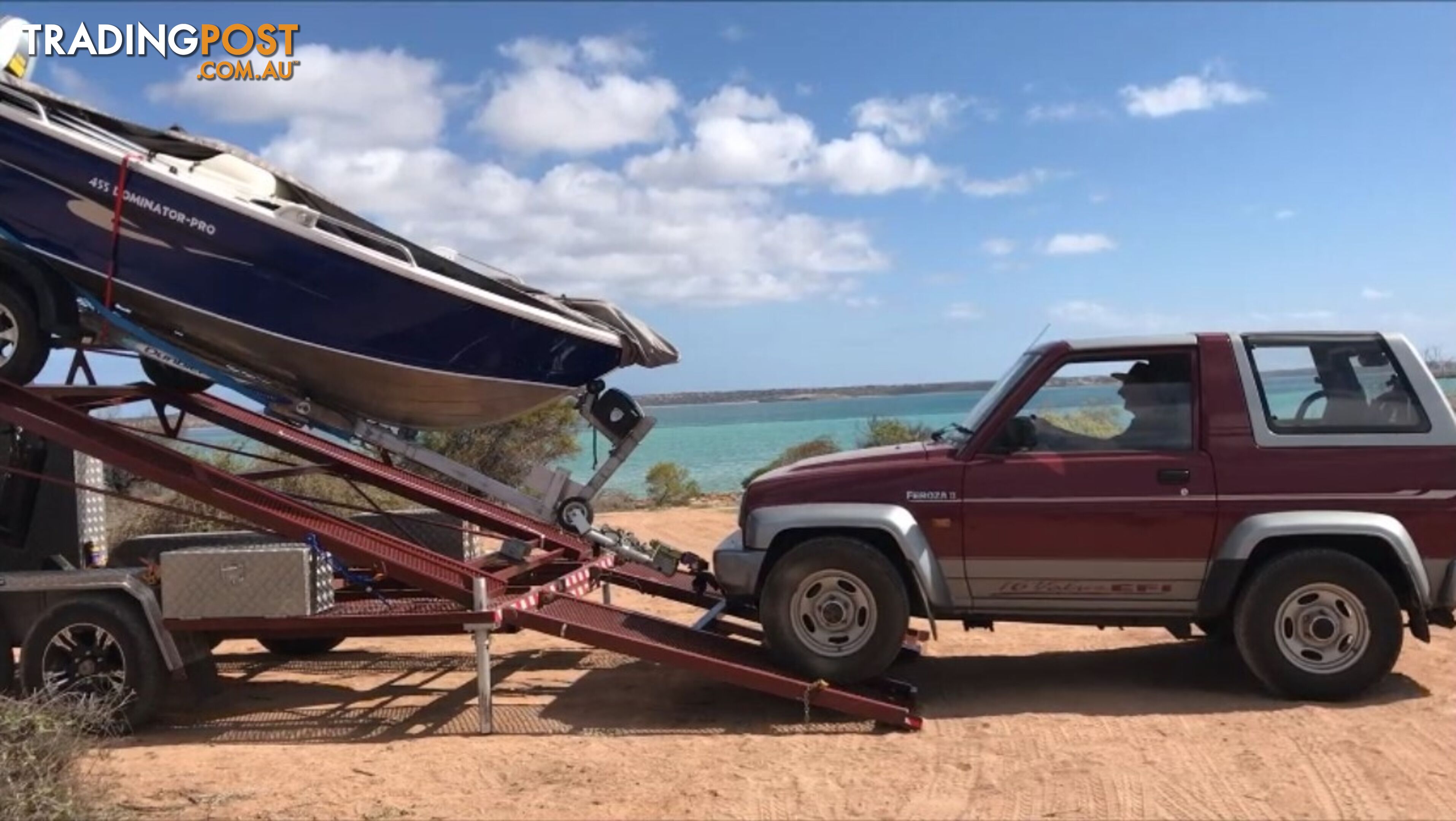 RV CAR & BOAT DOUBLE DECK HYDRAULIC TRAILER