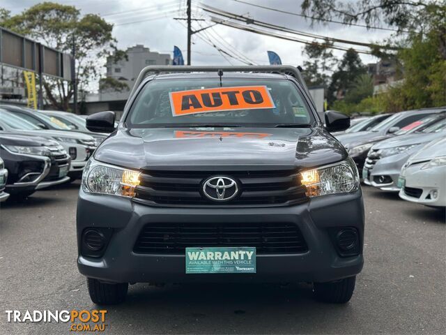 2016 TOYOTA HILUX WORKMATE TGN121R C/CHAS