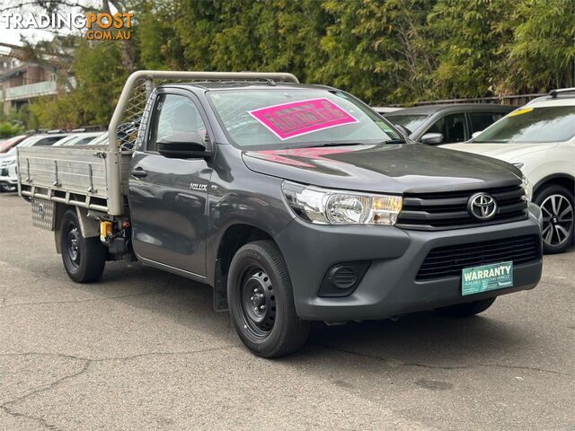 2016 TOYOTA HILUX WORKMATE TGN121R C/CHAS