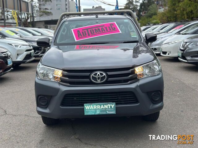 2016 TOYOTA HILUX WORKMATE TGN121R C/CHAS