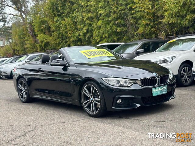 2015 BMW 4 28ISPORTLINE F33MY15 2D CONVERTIBLE