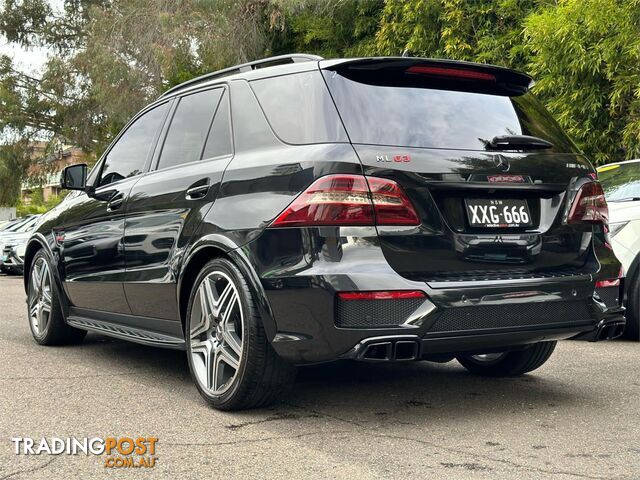 2012 MERCEDES-BENZ ML 63AMG 166 TITLE