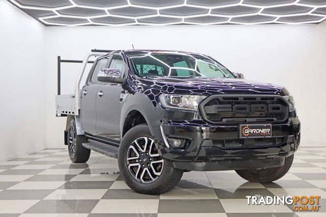 2021 FORD RANGER XLT PX MKIII CAB CHASSIS