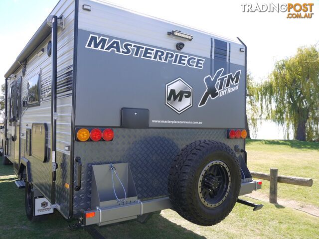 HUGE SAVINGS!!!!!  2018 Masterpiece XTM 17ft 10in Off-Road Single Axle Caravan. 