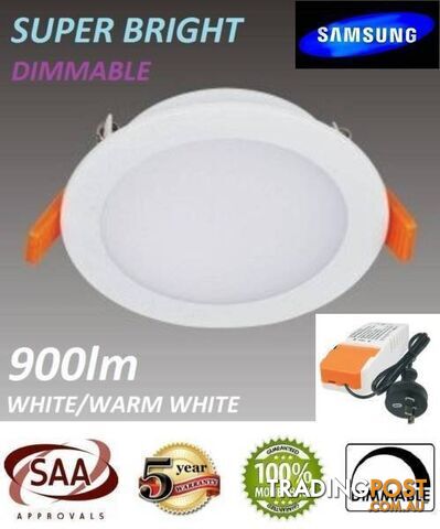 SYD WHOLESALE DIMMABLE 10W 12W 13W LED Downlight Kits Driver Plug