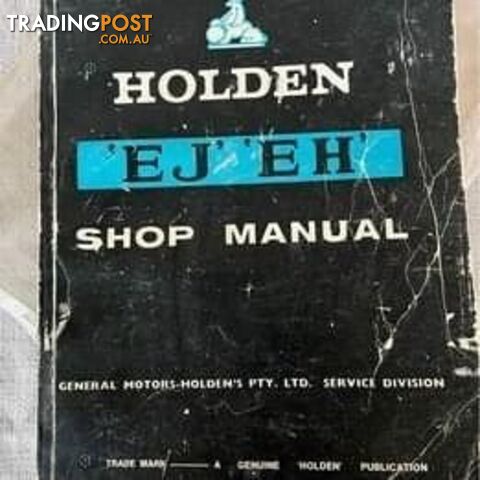 Holden EJ EH Shop Manual