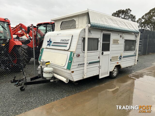 1997 JAYCO STARCRAFT 12'6 CD POP TOP SINGLE BEDS CARAVAN