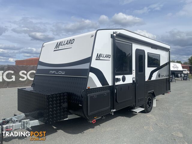 2022 MILLARD MFLOW 17'6 CD (AS NEW) CARAVAN