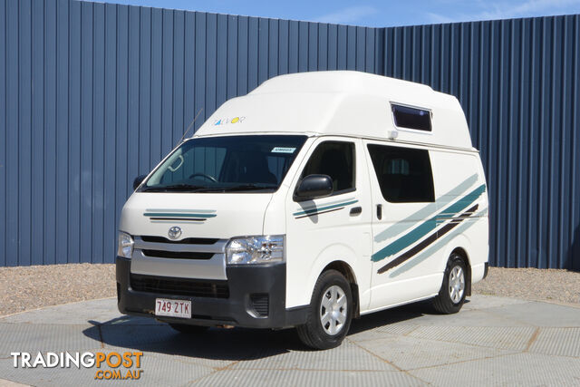 2017 TALVOR ENDEAVOUR TOYOTA HIACE 4 BERTH