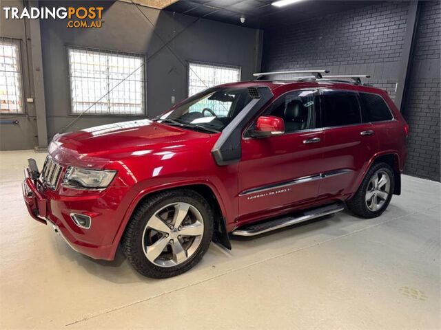 2013 JEEP GRANDCHEROKEE OVERLAND WKMY14 4D WAGON