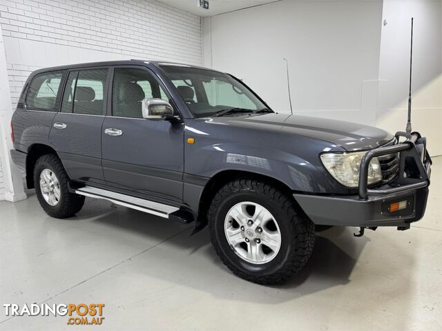 2007 TOYOTA LANDCRUISER GXL UZJ100RUPGRADEII 4D WAGON