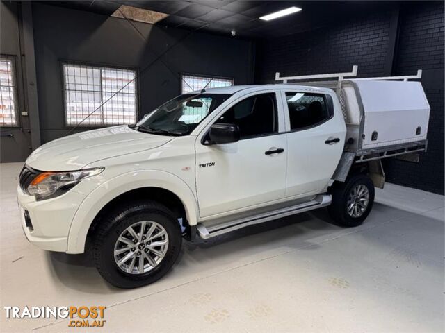 2018 MITSUBISHI TRITON GLX MQMY18 DUAL C/CHAS