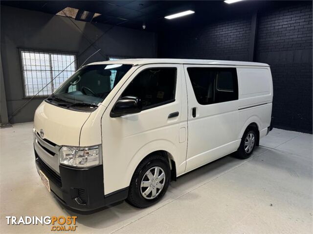 2016 TOYOTA HIACE LWB KDH201RMY15 4D VAN