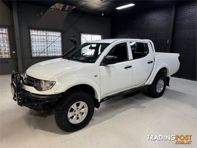 2013 MITSUBISHI TRITON GLX MNMY14 DOUBLE CAB UTILITY