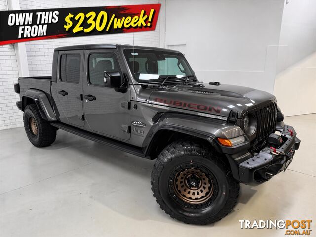 2020 JEEP GLADIATOR RUBICON JTMY21 DUAL CAB UTILITY