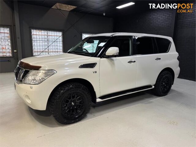 2016 NISSAN PATROL TI L Y62SERIES3 4D WAGON