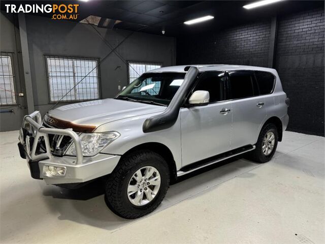 2013 NISSAN PATROL ST L Y62 4D WAGON