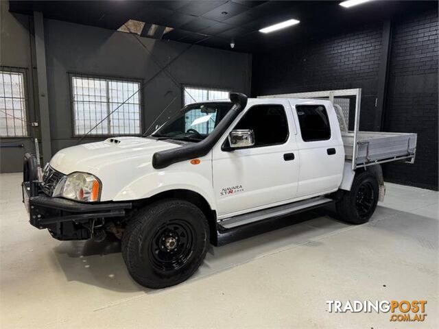 2013 NISSAN NAVARA ST R D22SERIES5 DUAL CAB P/UP