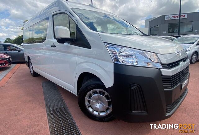 2023 TOYOTA HIACE COMMUTER HIGH ROOF SUPER LWB GDH322R BUS