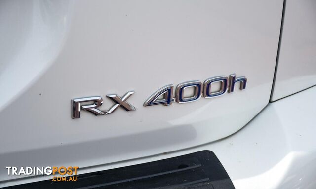 2008 LEXUS RX400H HYBRID MHU38R 4D WAGON