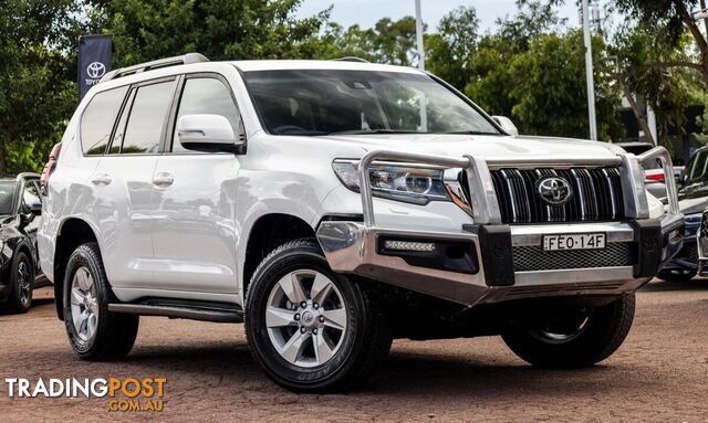 2019 TOYOTA LANDCRUISER PRADO GXL (4X4) GDJ150R MY18 4D WAGON