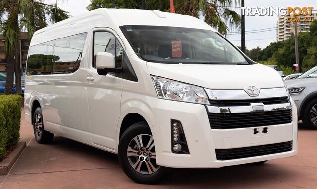 2022 Toyota Hiace Commuter High Roof Super Lwb Gdh322r Bus